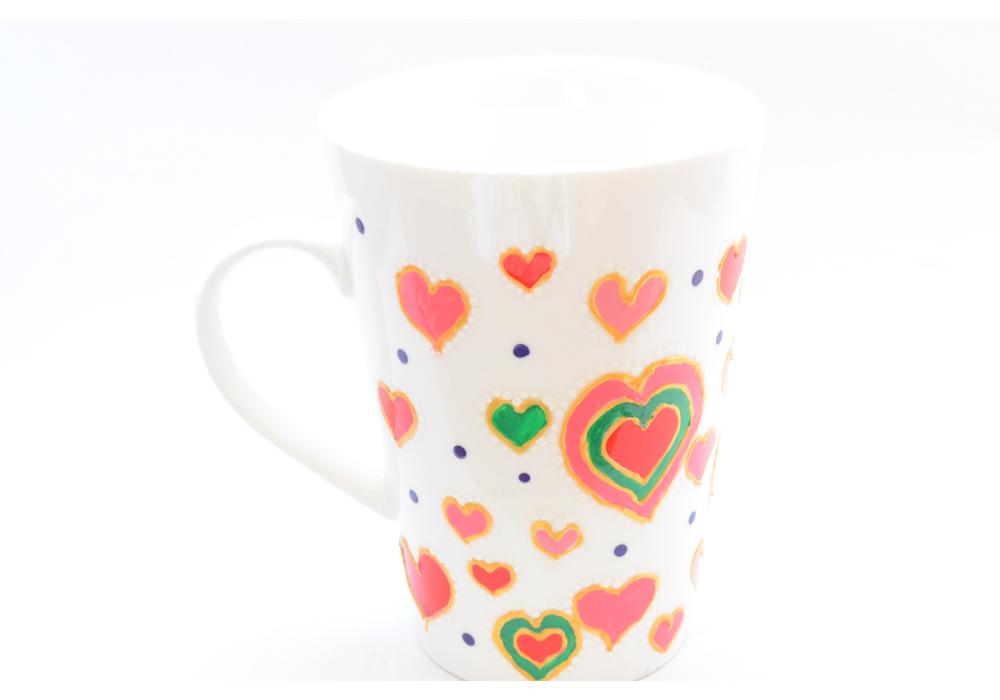 Handcrafted colored Coffee Tea Mug